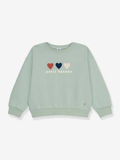 Meisjessweater met hartjes PETIT BATEAU  - vertbaudet enfant