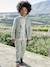 Chinobroek jongens katoen/linnen beige+blauw+donker marineblauw+lichtbeige+saliegroen - vertbaudet enfant 