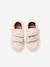 Stoffen tennisschoenen met klittenband voor babymeisjes groen madeliefjesprint+ijsblauw+paars, bedrukt+roze, bedrukt+veel roze+WIT - vertbaudet enfant 