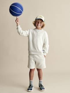 Sportieve set met trui en korte broek jongens  - vertbaudet enfant