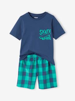 Pyjashort skate voor jongens  - vertbaudet enfant