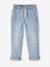Wijde jongensbroek, eenvoudig aan te trekken gebleekt denim+grijs+ongewassen denim+stone - vertbaudet enfant 