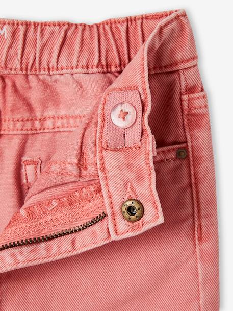 Mom fit meisjesbroek Morphologik heupomtrek Small perzik - vertbaudet enfant 