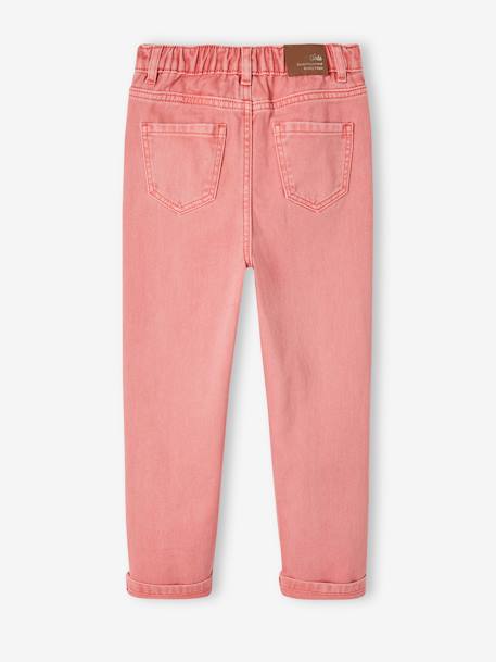 Mom fit meisjesbroek Morphologik heupomtrek Small perzik - vertbaudet enfant 