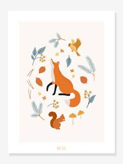 Poster Fox Of The Woods LILIPINSO  - vertbaudet enfant
