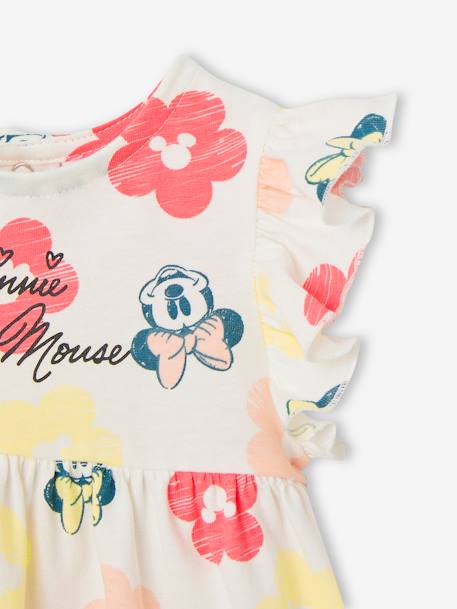 Disney® Minnie mouwloze babyjurk ecru - vertbaudet enfant 