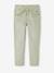 Rechte broek MorphologiK Meisjes Heupomtrek small rouge+saliegroen - vertbaudet enfant 