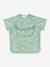 Meegroeislabbetje met mouwen 2-in-1 BEABA Playful beige+rouge+saliegroen - vertbaudet enfant 