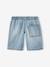 Denim jongensbermuda, gemakkelijk aan te trekken blauw, bedrukt+blauw, gestreept+denimgrijs+double stone+stone - vertbaudet enfant 