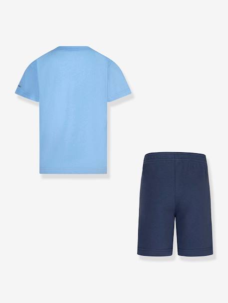 Jongensset short en shirt CONVERSE marineblauw - vertbaudet enfant 