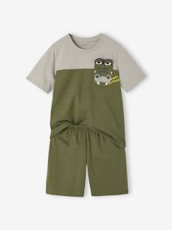 Jongens pyjashort krokodil  - vertbaudet enfant