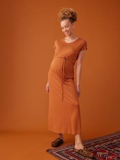 Zwangerschapskleding-Lange zwangerschapsjurk ENVIE DE FRAISE