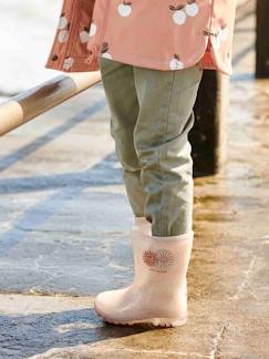 Schoenen-Meisje shoenen 23-38-Regenlaarzen-Regenlaarzen met glitter voor meisjes