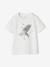 Jongensshirt met motief in omkeerbare pailletten Basics blauwgroen+ecru+nachtblauw+oceaanblauw+wit - vertbaudet enfant 