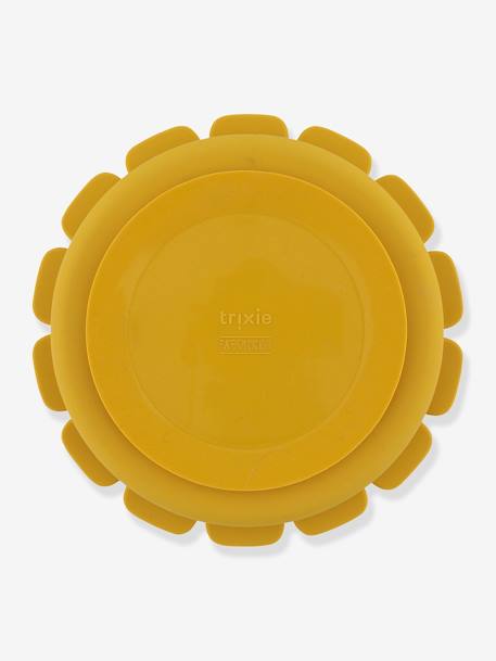 Siliconen bord met compartimenten TRIXIE Animal geel+groen+nude+sinaasappel+zachtpaars - vertbaudet enfant 