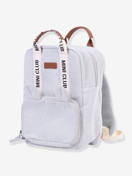 CHILDHOME Mini Club rugzak van canvas wit - vertbaudet enfant 