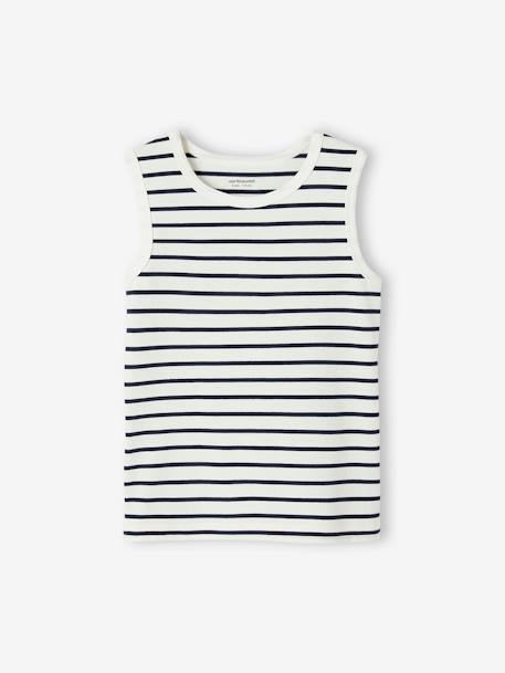 Set van 2 tanktops voor jongens veel geel+veel groen - vertbaudet enfant 