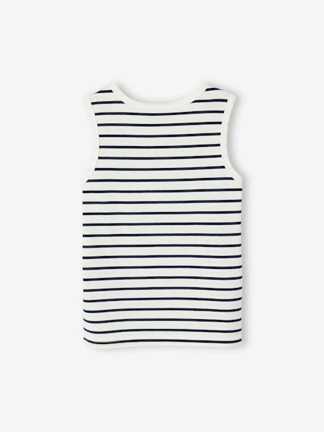 Set van 2 tanktops voor jongens veel geel+veel groen - vertbaudet enfant 