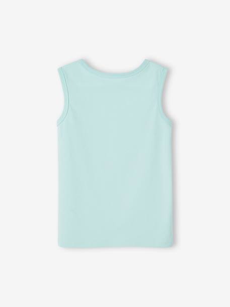 Set van 2 tanktops voor jongens veel geel+veel groen - vertbaudet enfant 