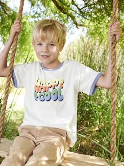 -Jongensshirt "Happy & cool"
