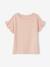 Meisjesset met shirt en broek grijsblauw+groen - vertbaudet enfant 