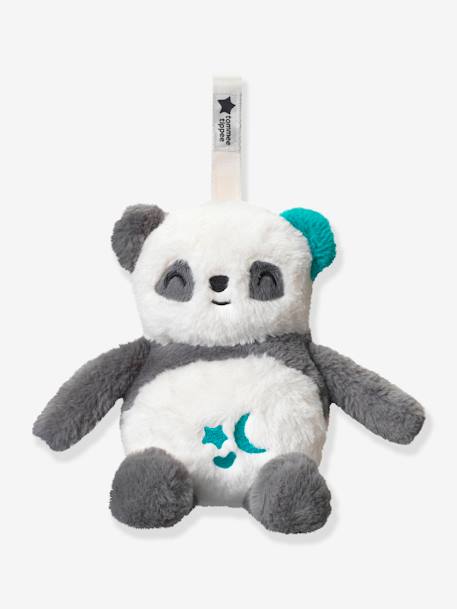 Hulpknuffel voor het slapen met licht en geluid TOMMEE TIPPEE Pippo de panda grijs - vertbaudet enfant 