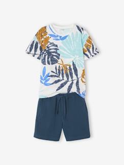 Set shirt + short van gaas voor jongens  - vertbaudet enfant