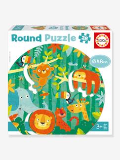 Speelgoed-Educatief speelgoed-Ronde puzzel 28 delen De jungle - EDUCA
