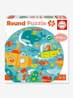Speelgoed-Ronde puzzel Onder de zee - EDUCA - 28 stukjes
