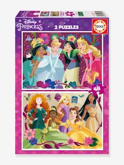 -Puzzels 2X48 stukjes Disneyprinsessen - EDUCA