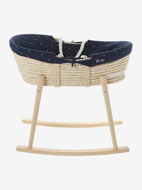 Hoes voor draagwieg ecru+marineblauw - vertbaudet enfant 
