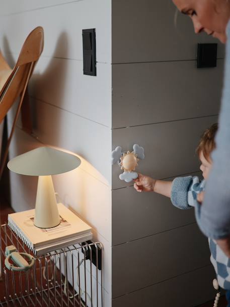 Speeltje Spinner MUSHIE blauw+geel+groen+meerkleurig - vertbaudet enfant 