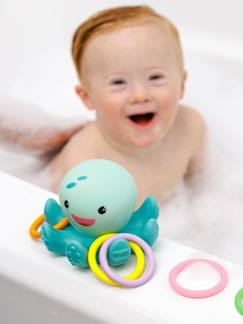 Speelgoed-Verlichte octopus voor in bad met ring - INFANTINO