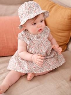 -Set jurk en hoed newborn