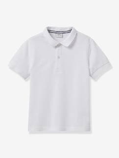 Jongens-T-shirt, poloshirt, souspull-Jongenspolo van biokatoen CYRILLUS