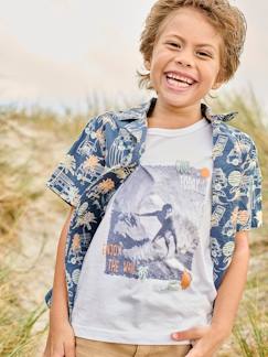 Jongens-T-shirt, poloshirt, souspull-Surf tanktop voor jongens