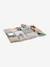 Zacht speelkleed CROQUE LA VIE beige+ecru+rood+sinaasappel+zwart - vertbaudet enfant 
