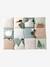 Zacht speelkleed CROQUE LA VIE beige+ecru+rood+sinaasappel+zwart - vertbaudet enfant 