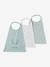 Set van 3 grote must-have slabbetjes saliegroen - vertbaudet enfant 
