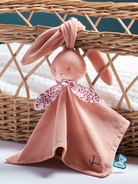 Knuffelkonijn 30 cm - KALOO beige+sinaasappel - vertbaudet enfant 
