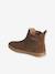 Leren meisjeslaarzen beige+brons+bruin+groen+kameel+marineblauw+oudroze - vertbaudet enfant 