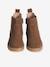 Leren meisjeslaarzen beige+brons+bruin+groen+kameel+marineblauw+oudroze - vertbaudet enfant 
