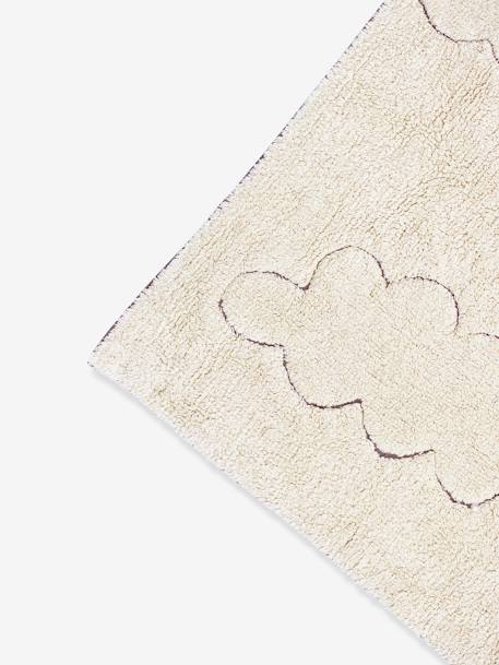 Wasbaar katoenen tapijt Clouds - LORENA CANALS ecru - vertbaudet enfant 