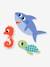 62 dierenstickers - DJECO blauw+groen - vertbaudet enfant 