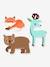 62 dierenstickers - DJECO blauw+groen - vertbaudet enfant 