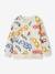 Jongensshirt in sweaterlook met print ecru+gemêleerd wit+pecannoot - vertbaudet enfant 