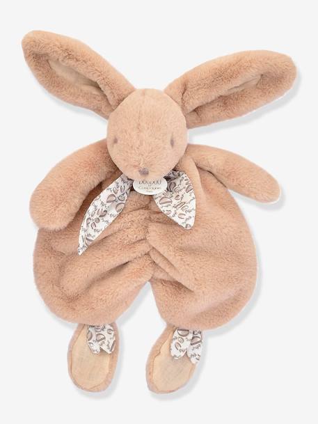 Knuffelkonijn - DOUDOU ET COMPAGNIE rozen+saliegroen+zandbeige - vertbaudet enfant 