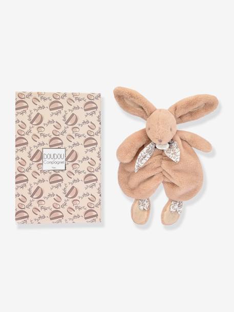 Knuffelkonijn - DOUDOU ET COMPAGNIE rozen+saliegroen+zandbeige - vertbaudet enfant 