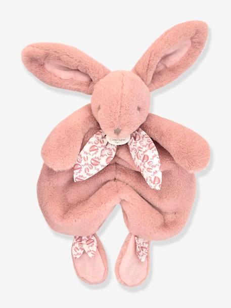 Knuffelkonijn - DOUDOU ET COMPAGNIE rozen+saliegroen+zandbeige - vertbaudet enfant 