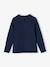 T-shirt met versiering en motief froufrou Oeko-Tex® marineblauw - vertbaudet enfant 